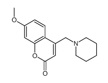 7-methoxy-4-(piperidin-1-ylmethyl)chromen-2-one