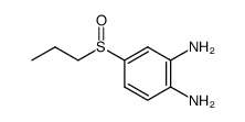 4-(1-propylsulfinyl)-1,2-diaminobenzene