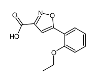 5-(2-ethoxyphenyl)-1,2-oxazole-3-carboxylic acid