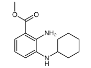 methyl 2-amino-3-(cyclohexylamino)benzoate