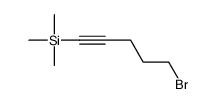 5-bromopent-1-ynyl(trimethyl)silane