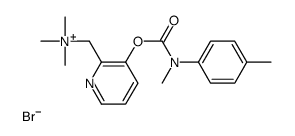 trimethyl-[[3-[methyl-(4-methylphenyl)carbamoyl]oxypyridin-2-yl]methyl]azanium,bromide