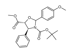 (4S,5R)-3-叔丁氧基-2-(4-甲氧基苯基)-4-苯基-5-噁唑烷羧酸甲酯