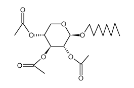 1-octyl 2,3,4-tri-O-acetyl-β-D-xylopyranoside