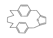 [6.1.1]Paracyclo(2,5)thiophenoparacyclophane