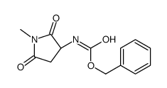 (1-甲基-2,5-二氧代吡咯烷-3-基)氨基甲酸-(R)-苄酯
