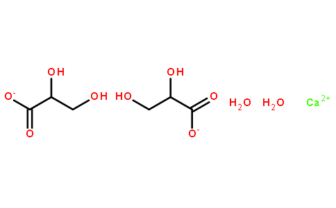 DL-甘油酸钙水合物, ≥98%(T)