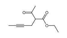 2-acetylhex-4-ynoic acid ethyl ester