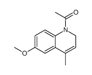 N-acetyl-4-methyl-6-methoxy-1,2-dihydroquinoline