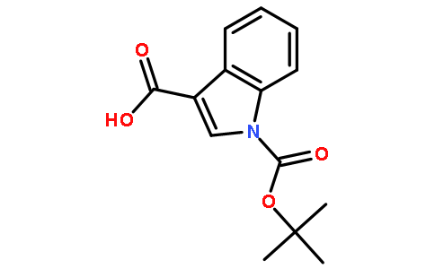 1-(叔丁氧羰基)-1H-吲哚-3-羧酸
