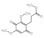 methyl 3-(2,4-dimethoxy-3,6-dioxocyclohexa-1,4-dien-1-yl)propanoate