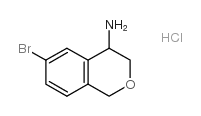 6-溴-3,4-二氢-1H-异色烯-4-氨基盐酸盐