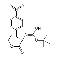 Ethyl N-{[(2-methyl-2-propanyl)oxy]carbonyl}-4-nitro-L-phenylalan inate