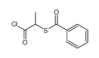 S-benzoyl-2-mercaptopropanoyl chloride