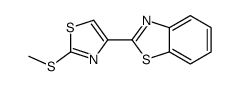 2-(2-methylsulfanyl-1,3-thiazol-4-yl)-1,3-benzothiazole