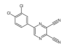 5-(3,4-dichlorophenyl)pyrazine-2,3-dicarbonitrile