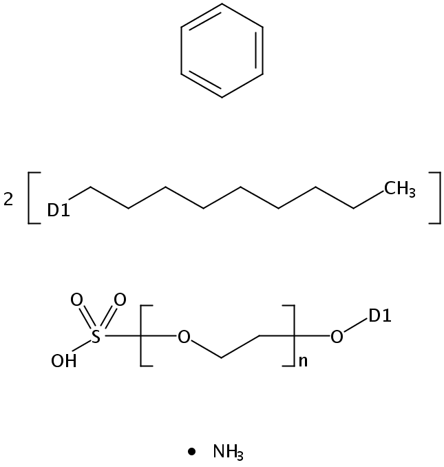 聚(环氧乙烷)-Α-磺酸-Ω-(二壬苯氧基)-铵盐