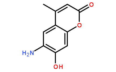 6-氨基-7-羟基-4-甲基香豆素