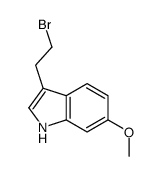3-(2-bromoethyl)-6-methoxy-1H-indole
