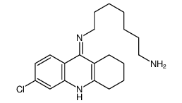 N'-(6-chloro-1,2,3,4-tetrahydroacridin-9-yl)heptane-1,7-diamine