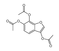 苯并呋喃-3,6,7-三醇三乙酸酯