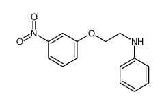 N-[2-(3-nitrophenoxy)ethyl]aniline