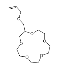 2-(prop-2-enoxymethyl)-1,4,7,10,13-pentaoxacyclopentadecane