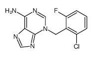 3-[(2-chloro-6-fluorophenyl)methyl]purin-6-amine