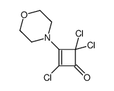 2,4,4-trichloro-3-morpholin-4-ylcyclobut-2-en-1-one