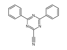 4,6-diphenyl-1,3,5-triazine-2-carbonitrile