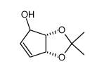 (3aS,6aR)-2,2-dimethyl-4,6a-dihydro-3aH-cyclopenta[d][1,3]dioxol-4-ol