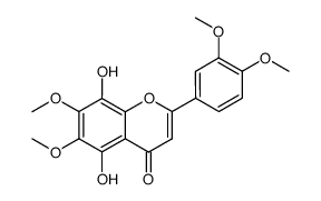 5,8-dihydroxy-6,7-dimethoxy-2-(3,4-dimethoxyphenyl)-4-benzopyrone