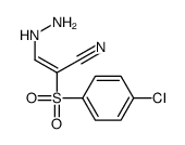 (E)-2-(4-氯苯基磺酰基)-3-肼基丙烯腈