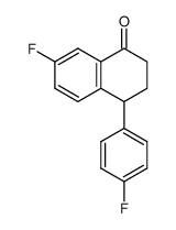 7-Fluoro-4-(4-fluorophenyl)-1,2,3,4-tetrahydronaphthalene-1-one