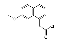 (7-methoxy-1-naphthyl)acetic acid chloride
