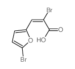 (E)-2-bromo-3-(5-bromofuran-2-yl)prop-2-enoic acid