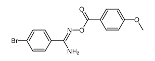 O-p-Methoxybenzoyl-p-Brombenzamidoxim