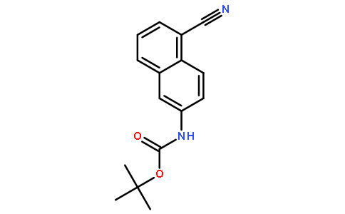 2-甲基-2-丙基(5-氰基-2-萘基)氨基甲酸酯