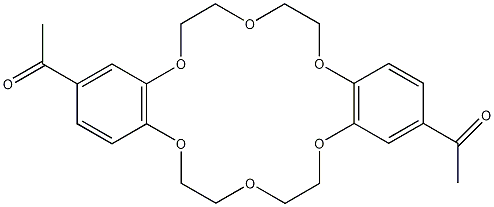 5)-雙乙酰二苯並-18-冠-6 別名: 4,4(5)-二乙酰二苯並-18-冠-6-醚