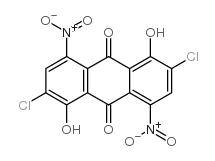 2,6-dichloro-1,5-dihydroxy-4,8-dinitroanthracene-9,10-dione
