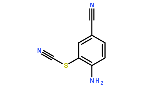 4-氨基-3-硫代氰酰基苯甲腈