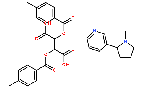 (-)-烟碱二对甲苯酰基-D-酒石酸盐