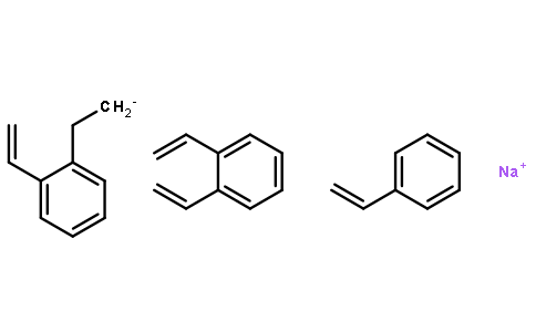 二乙烯基苯、磺化(苯乙烯、乙烯基乙苯)的聚合物钠盐