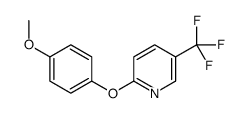 2-(4-Methoxyphenoxy)-5-(trifluoromethyl)pyridine