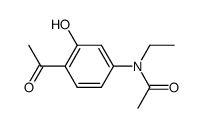 N-(4-acetyl-3-hydroxyphenyl)-N-ethylacetamide
