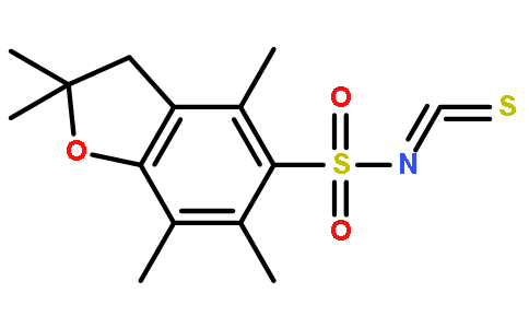 2,2,4,6,7-Pentamethyl-2,3-dihydro-1-benzofuran-5-sulfonyl isothio cyanate