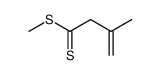 3-methyl-but-3-enedithioic acid methyl ester