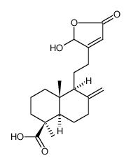 16-羟基-8(17)，13-赖百当二烯-15，16-内酯-19-酸标准品|对照品
