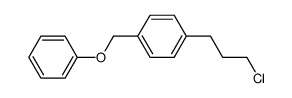 3-[4-(Phenoxymethyl)phenyl]propyl chloride