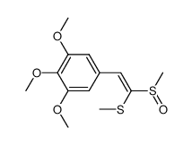 methyl(1-(methylsulfinyl)-2-(3,4,5-trimethoxyphenyl)vinyl)sulfane